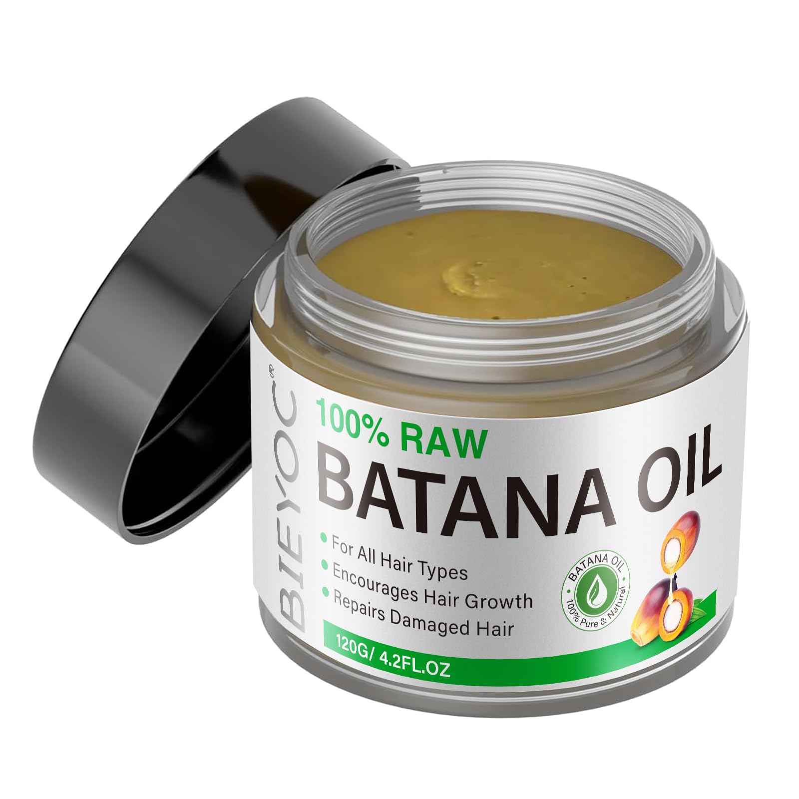  Batana Olio Nativo per Capelli Naturale da 120g per Uomini e Donne - Anti-frizz e Umidità
| Batana Olio per Capelli Nat