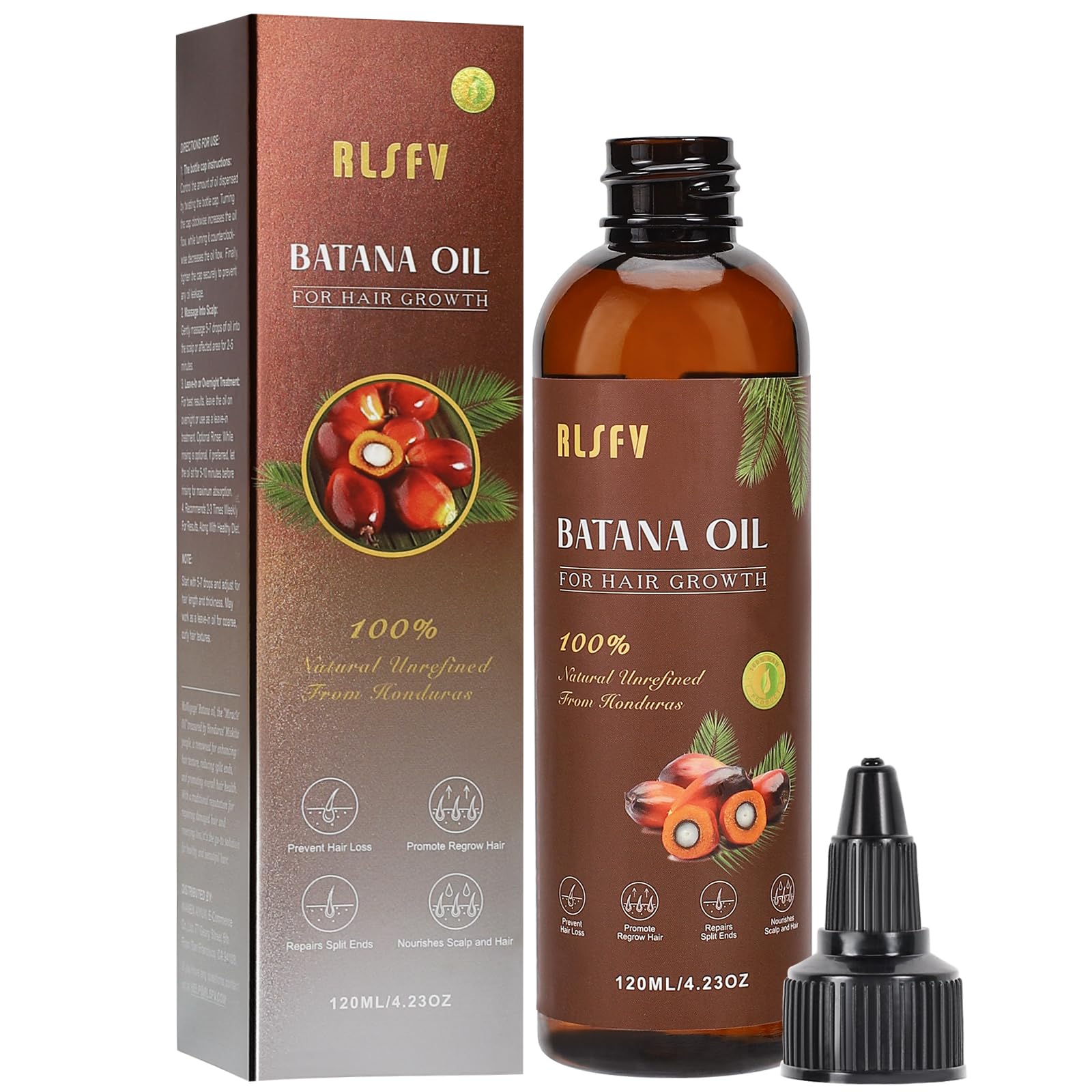  **Organic Batana Oil per Creazione Naturale per il Crescere dei Capelli**: Migliora la Salute dei Capelli con un'Olea d