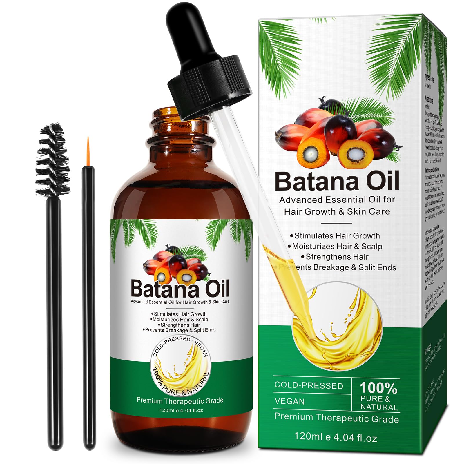  Batana Hair Oil 120ml Perfezionamento Capelli, Anticipo Persuasivo Crescita Capelli, Idratazione Scalpo
| Batana Essenz